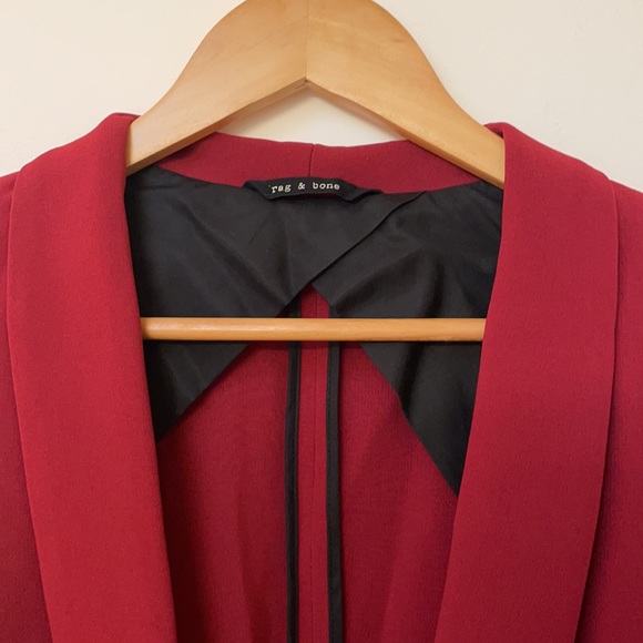 Rag & Bone Red Blazer - Picture 3 of 8